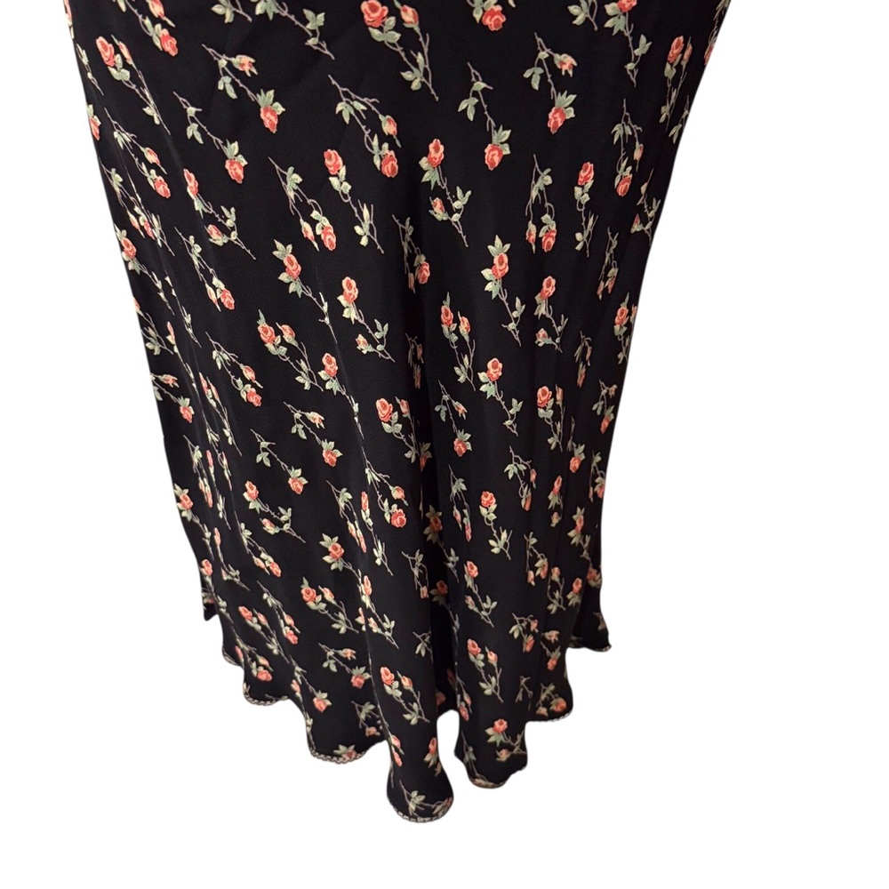 Vintage Betsey Johnson NY Slip Dress, 90’s/Y2K Floral Coquette Grunge,Goth - Picture 11 of 12